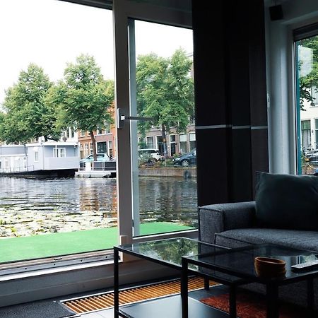 Beautiful Houseboat In The Centre Of Leiden ليدن المظهر الخارجي الصورة